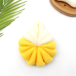 Bán Buôn Tùy Chỉnh Gradient Màu Shower <span class=keywords><strong>Sponge</strong></span> 50 Gam Sinh Thái Thân Thiện <span class=keywords><strong>Pumpkin</strong></span> Shaped PE Lưới Tắm Bóng Và Cơ Thể Tắm Bọt Biển - Product Image 5