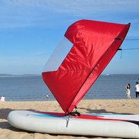 Haute qualité 42 pouces Downwind Wind Sail Kit Kayak Paddle Board Accessoires
