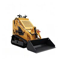 Mini-chargeuse sur chenilles 1t articulée hydraulique à moteur EPA pour travaux de construction, certifiée CE - Vente chaude