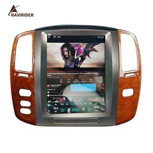 12.1inch Tesla Style Screen 1280*480 Car Radio for LEXUS LX 2005 LX470 2006 2004 Android 13 GPS Multimedia Video <b>Player</b> 8G+128G - Product Image 1