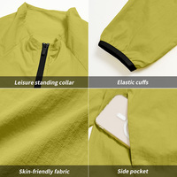 Veste de sport 100% nylon pour homme, séchage rapide, entraînement en plein air, veste de course à fermeture éclair