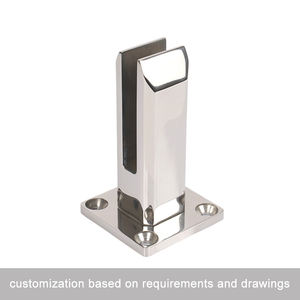 Tubo di vetro personalizzato in acciaio inossidabile regolabile resistente alla ruggine Villa moderna scala cortile ringhiera del balcone <span class=keywords><strong>piscina</strong></span> - Product Image 2