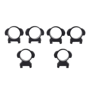 ตัวยึดกล้องเล็งแบบ Low Profile ขนาด 25.4/30 มม. ฐาน 21 มม. สำหรับการล่าสัตว์กลางแจ้ง สีดำด้าน พร้อมอะแดปเตอร์และแหวนยึด - Product Image 3