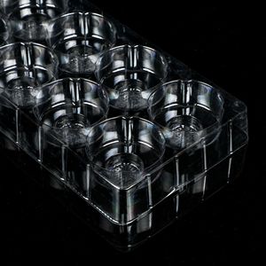 บรรจุภัณฑ์พลาสติกใส PVC แบบพับขอบ ขนาด 35x20 ซม. เกรดสำหรับอาหาร พร้อมถาดพลาสติก PET ด้านใน - Product Image 2