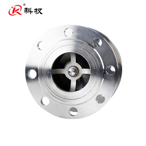 วาล์วกันกลับสแตนเลส 304 316L แบบหน้าแปลนสำหรับงานสุขาภิบาล สำหรับน้ำ DN40 DN50 DN65 DN80 DN100 DN125 - Product Image 2