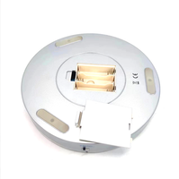 Base de lampe laser LED ronde à télécommande 12 pouces narguilé shisha lumière LED tasse plate bouteille base LED