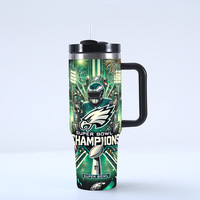 Nouvelle tasse isolée en acier inoxydable de 40oz Olive Ball Alliance Car Cup Ice Creative Ice Bar Straw Cup