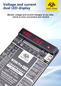Carte d'activation de la <span class=keywords><strong>batterie</strong></span> W209 Pro V10 pour <span class=keywords><strong>iphone6</strong></span> à 16 Pro Max et pour testeur de charge de carte de circuit imprimé Android - Product Image 4