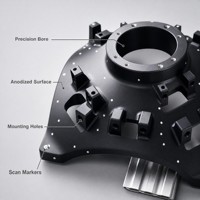 Plaque de base en aluminium usinée CNC de précision Aodapu, support de montage anodisé avec tolérance de +0,005 mm, compatible OEM/ODM, vente en gros