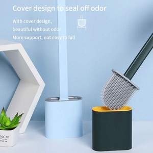 Brosses de toilette en <span class=keywords><strong>silicone</strong></span>, vente en gros, usine <span class=keywords><strong>amazon</strong></span> - Product Image 1