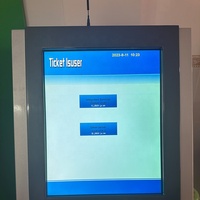Pantalla táctil Lcd multilingüe de red WiFi de 17 "y 19 entradas impresas con pantalla Led, Sistema de Gestión de colas, máquina expendedora de Software