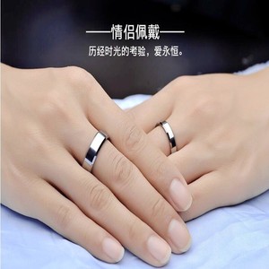 Articoli di fornitura diretta in fabbrica disegno diagonale anello in acciaio inossidabile Precess <span class=keywords><strong>per</strong></span> donna uomo gioielleria raffinata articoli sfusi all'ingrosso - Product Image 4