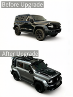 Kit de modification tout-terrain conçu pour GWM Tank 300 - Ensemble de protection de pare-chocs avant style Mars City en PP/ABS