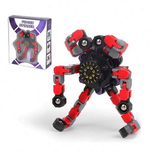 TOYSRUNNER Service Parfait Jouets 3D pour Enfants Fidget Spinner Anti-Stress Manuel Robot Torsion Boîtier Plastique Pop Fidget Spinner - Product Image 5
