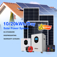 5kW 10kW Komplettes 15kW Solarsystem mit Speicher-Set Vollständiges Hybrid-Solarpanel-Kit Hybrid-Off-Grid-Solargenerator für den Hausgebrauch
