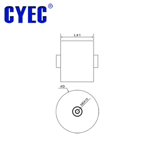 Condensateur haute tension Chunyuan <span class=keywords><strong>CDA</strong></span> série résonante 30uF 1200VDC, film polypropylène, microfarad, courant élevé, faible impédance - Product Image 4