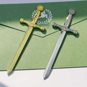 Dao thủy tinh Keychain thư viện mở cắt nhỏ nữ tính thấp thủ công tip cho Katana Bộ dụng cụ phóng đại giấy thanh kiếm thư Opener - Product Image 6