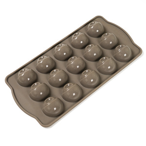 Moules à chocolat populaires de cinq couleurs, de six à <span class=keywords><strong>quinze</strong></span> cavités, aux couleurs gracieuses, ustensiles de cuisson - Product Image 5