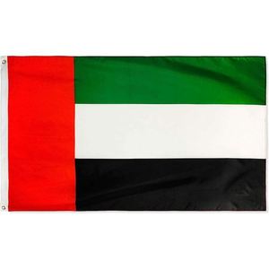 Banderas Duraderas de los Emiratos Árabes Unidos de 3x5 Pies para Exteriores, Bandera con Doble Costura para Decoración de Eventos Nacionales - Product Image 6