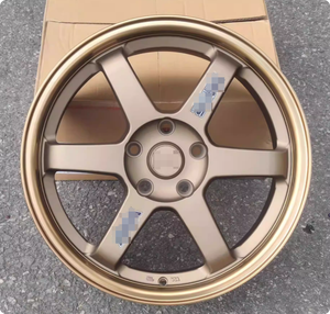 ล้อแม็กซ์ <span class=keywords><strong>TE37</strong></span> Juwa สำหรับรถยนต์นั่งส่วนบุคคล ขนาด 14-16 นิ้ว รุ่นคลาสสิค 4 รู ขอบ 4x100/114.3 ผลิตด้วยวิธีหล่อ - Product Image 3