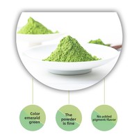 Bubuk warna-warni daun Pandan diinfus segar harum Lu Dou daun anak-anak minuman instan minuman makanan komersial
