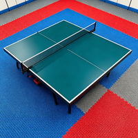 Dalles de sol modulaires anti-fatigue en PP pour entraînement de tennis de table en extérieur, confort longue durée