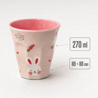 Tasses à café classiques mignonnes en mélamine, motif dessin animé, pour enfants, avec logo personnalisé, vente en gros, idéales pour la rentrée scolaire