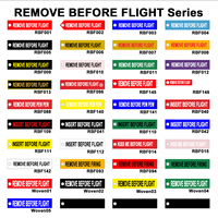 Porte-clés brodé « Remove Before Flight » blanc pour l'aviation, idéal pour voitures, motos, cadeau pour agents de bord et pilotes
