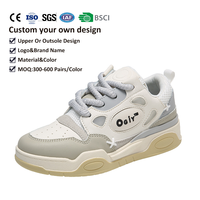 Vente en gros de baskets décontractées pour femmes, multi-couches, à semelle épaisse, augmentant la taille, style plateforme épaisse, chaussures de skate tendance
