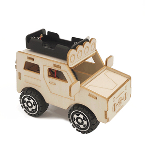 Science éducative Artisanat Kits Puzzles en bois 3D STEM Model Car Kits - Product Image 2