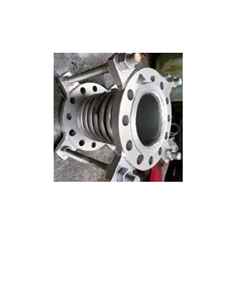 Connecteur d'expansion à bride en acier au carbone PN40 6 pouces 300mm de long conception de changements de pression de vibration avec services de fabrication - Product Image 3