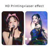 Cartes de jeu imprimées par l'usine OEM Senfutong, cartes d'idoles personnalisées au laser, fabricant de cartes laser HD imprimées, cartes de dessins animés au laser pour les fans