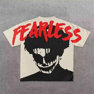 เสื้อยืดโอเวอร์ไซส์พิมพ์ลาย DTG ตัดบ็อกซี่สำหรับผู้ชาย - Product Image 5