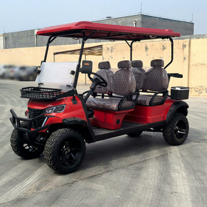 Voiturette de golf électrique ZOWN 2026, 4 places, batterie lithium 48V, tout-terrain, chariot de service extérieur, homologuée CE, pour resort - Product Image 1
