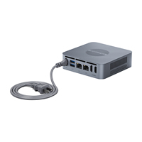 Venta caliente OUMAX N100 MAX N4 Gaming Mini PC 12th Gen Wi-Fi 6 USB 3,2 Dual RJ45 2,5G 16G DDR4 Mejor computadora de escritorio para jugadores