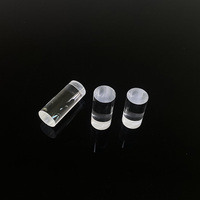 Lentille cylindrique optique personnalisée de haute qualité lentille de tige de quartz de vente directe d'usine pour l'équipement optique revêtement de bonne qualité