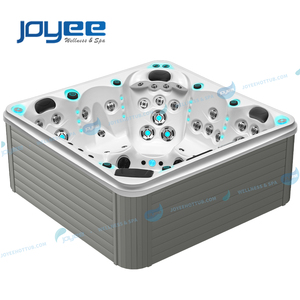 JOYEE อะคริลิคสปาอ่าง 5 คนกลางแจ้งสปาอ่างน้ําร้อนสวนสปากลางแจ้งWhirlpool Hydro Jakuzzyฟังก์ชั่นjacuzzierกลางแจ้ง - Product Image 3