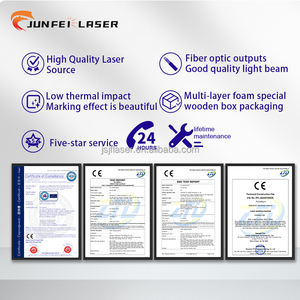 Máquina de Corte y Grabado Láser CO2 CNC JUNFEI OEM para Acrílico, Goma, Cuero, Madera, Piedra, MDF, 40W, 60W, 80W, 100W - Product Image 5