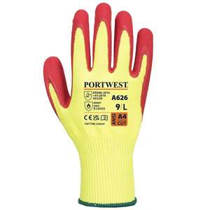 PORTWEST - A626Y5RXXXL Vis-<b>Tex</b> HR cut nitrile yellow/red glove - EAN 5036108321636 GLOVES - Product Image 2