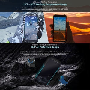 Ulefone <span class=keywords><strong>Armor</strong></span> <span class=keywords><strong>X9</strong></span>ปลดล็อกโทรศัพท์,ปลดล็อคด้วยใบหน้า Android 5.5นิ้วสมาร์ทโฟน Helio A25 Octa Core กันน้ำ - Product Image 5