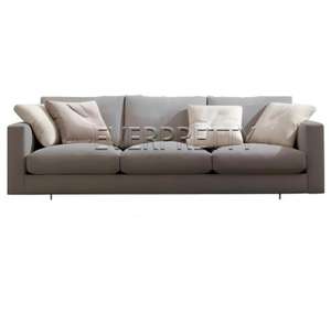 Juego de Sofás de 3 Plazas de Diseño Moderno, con Funda de Tela de Alta Calidad, Económico y Suave, para Oficina o Sala de Estar - Product Image 2