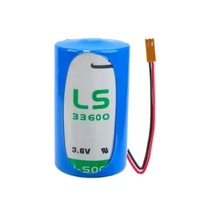 Batterie au lithium originale LS33600 3,6 V type D 1-en-1 pour débitmètre, compteur de gaz, batterie IoT ER34615