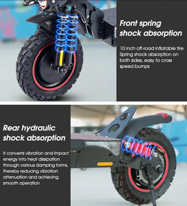 Hot Sale T4 Double Motor 48v 13ah Lithium Battery Stand <strong>up</strong> Foldable Electric <strong>Mobility</strong> <strong>Scooter</strong> - Product Image 5
