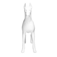 Dober-A Wholesale Mannequin de chien en fibre de verre pour grands chiens, mannequin de chien, accepte les commandes d'échantillons