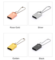 Clé USB de style porte-clés à vente chaude 2G 4G 8G 16G Clé mémoire 32G 64G 128G Mini clé USB 2.0 3.0