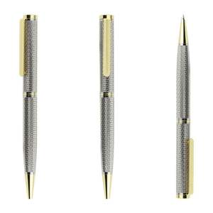 Exquisito Bolígrafo de Metal de Lujo, Alta Calidad, Técnicas de Tejido de Alambre, Logotipo Personalizado en Color - Product Image 3