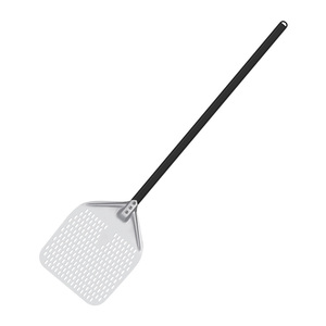 OEM ODM Perforated Aluminum <strong>Pizza</strong> <strong>Peel</strong> 35cm <strong>Pizza</strong> Shovel With Foldable 36-150cm Long Handle Metal <strong>Pizza</strong> Turning <strong>Peel</strong> - Product Image 4