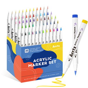 Высокоадгезионные AACM-0560A аррткс, набор акриловых маркеров для рисования - Product Image 1