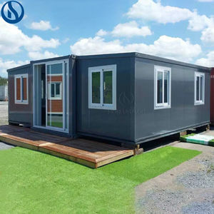 Casa Prefabbricata con 2 Camere da Letto, Casa Container Espandibile, Villa Container Pieghevole con Soggiorno - Product Image 4