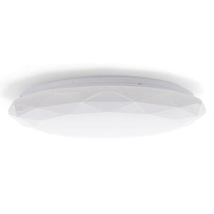 Plafón LED circular de 24W, 6500K, 2400 lúmenes, ideal para la iluminación de espacios interiores y oficinas. - Product Image 1